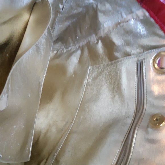 Michael Kors patent tote in red - Picture 3 of 4